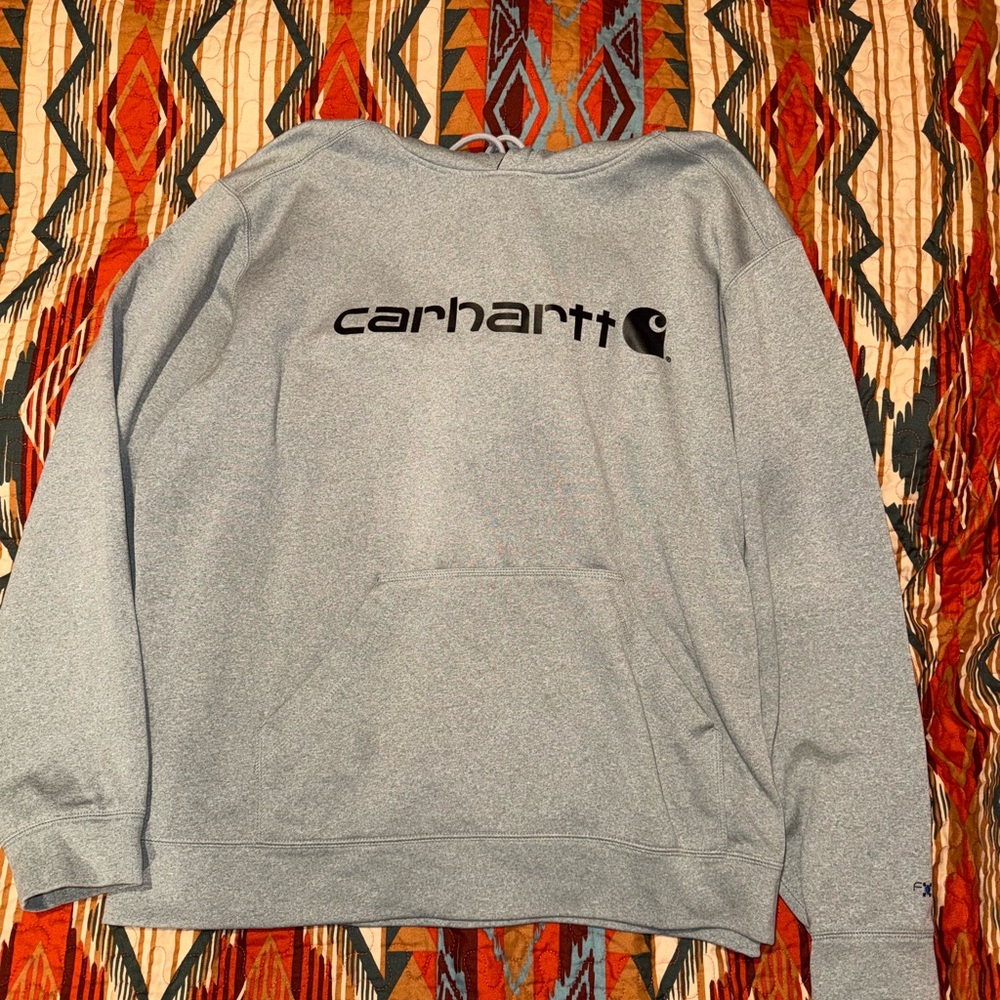 Carhartt Men's Gray Crewneck Sweater